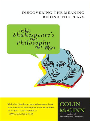 cover image of Shakespeare's Philosophy